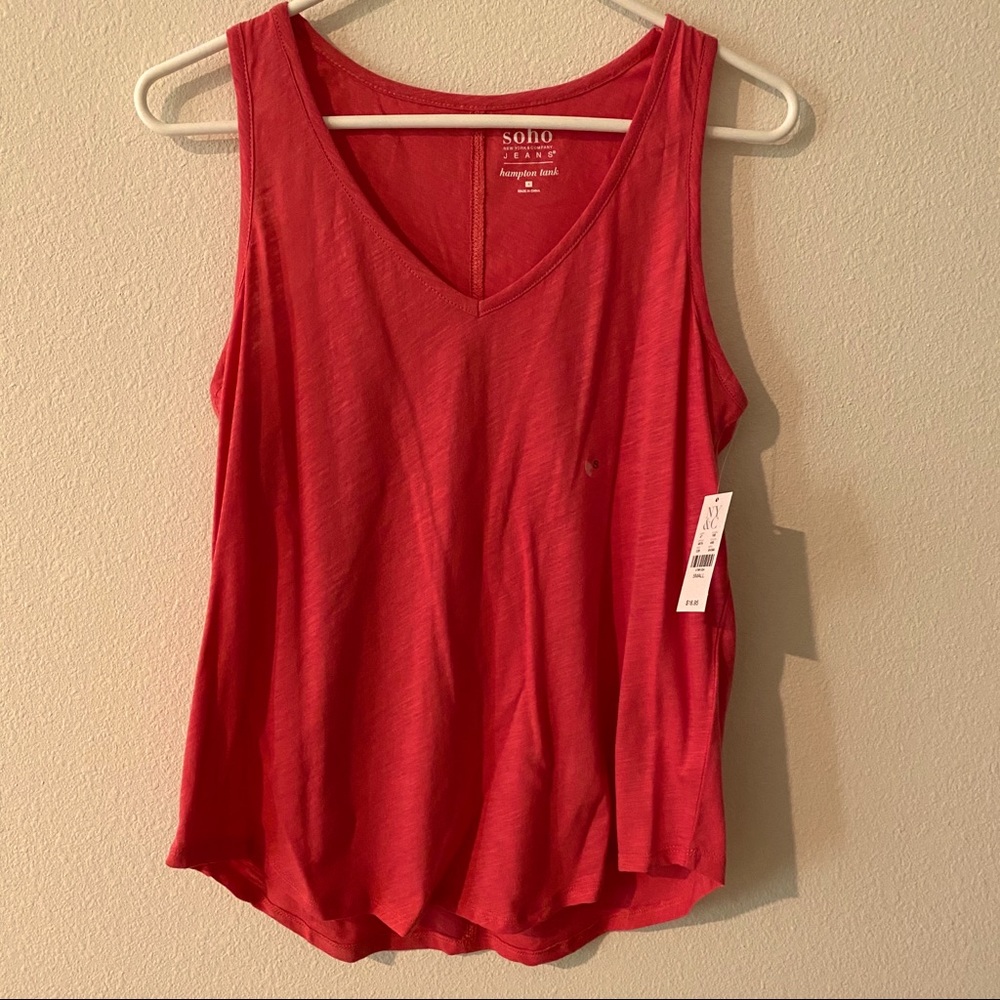 New York & Co salmon colored tank